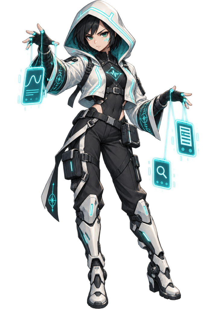 The Signal Puppeteer character art