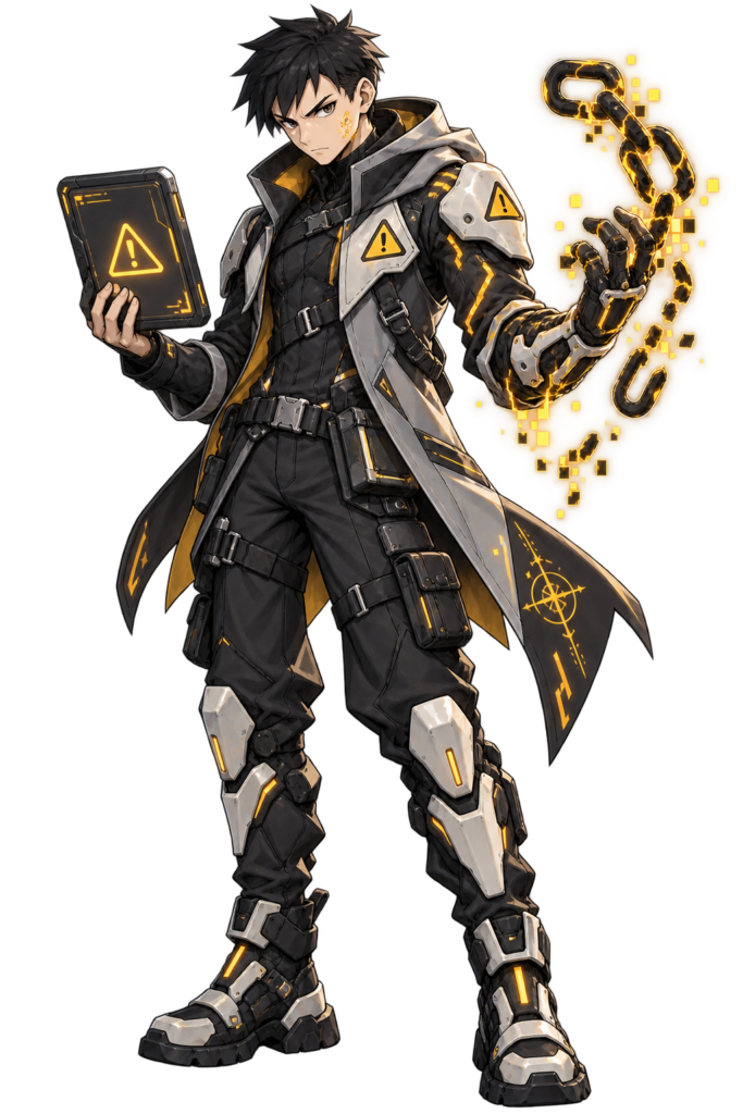 The Saboteur character art